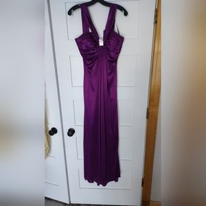 Purple prom dress